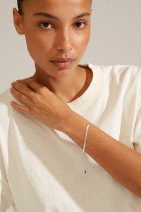 JOANNA SILVER PLATED BRACELET
