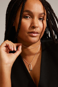 PACE SILVER PLATED NECKLACE