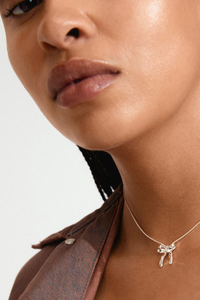 CASSIAN SILVER PLATED NECKLACE