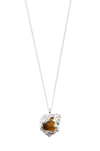 RHYTHM SILVER PLATED NECKLACE