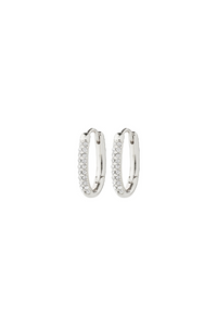 AMIRI SILVER PLATED EARRINGS