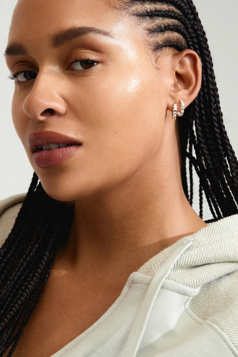 MAEVE SILVER PLATED EARRINGS