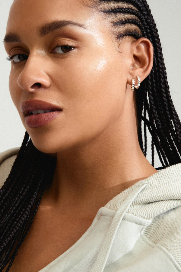MAEVE SILVER PLATED EARRINGS