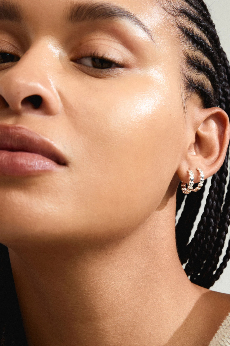 MAEVE SILVER PLATED EARRINGS