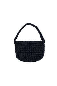 LARGE QUILTED BAG-BK