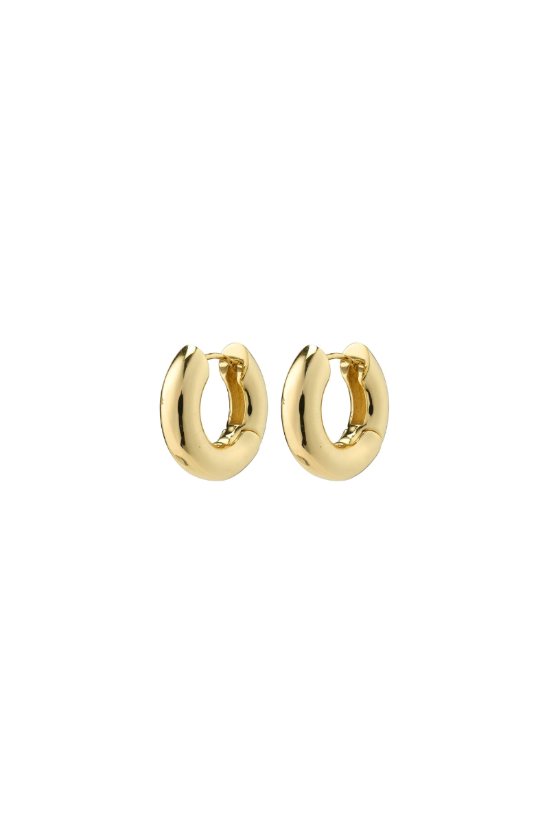 AICA GOLD PLATED EARRINGS