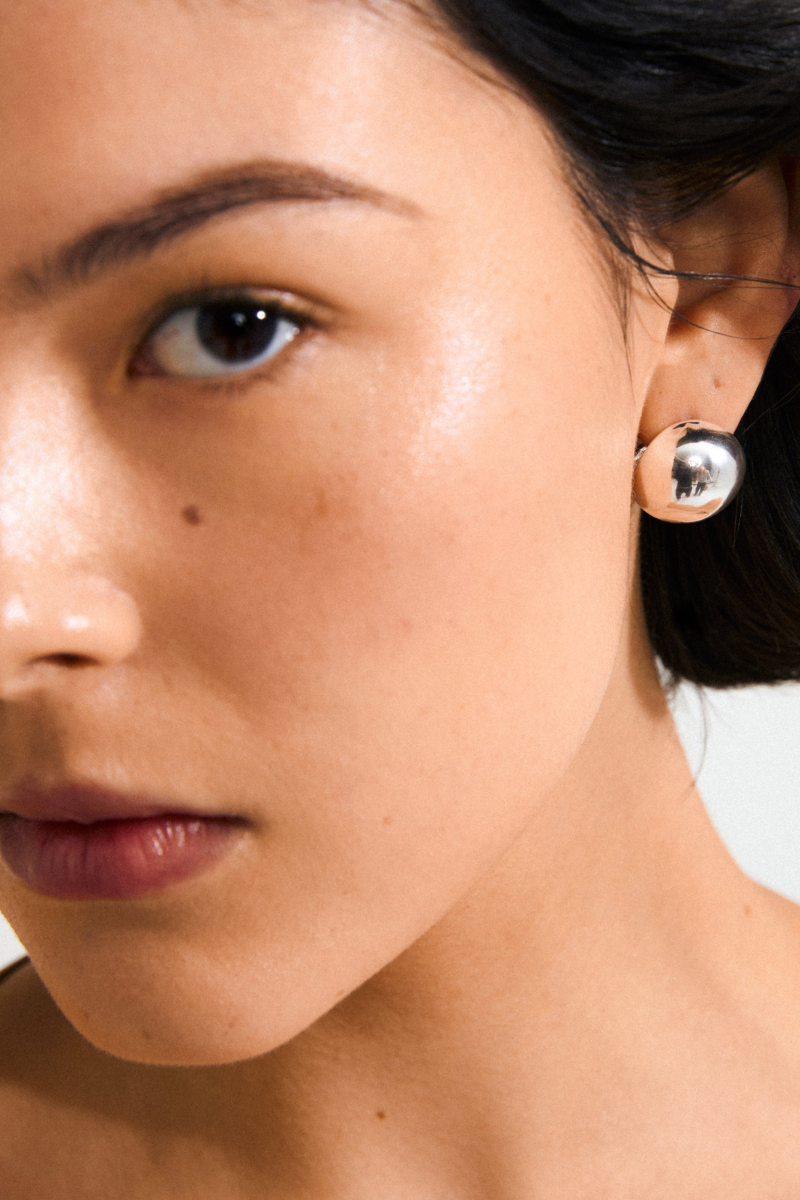 JACE SILVER PLATED EARRINGS