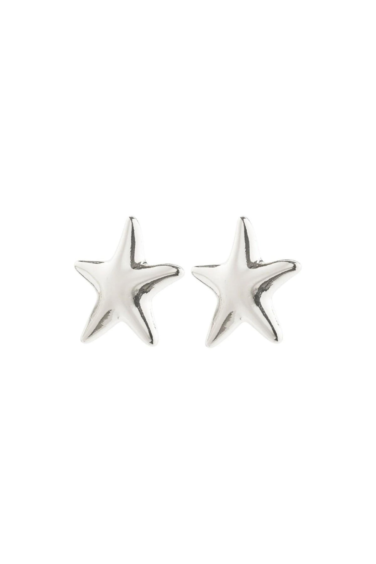 FORCE SILVER PLATED EARRINGS