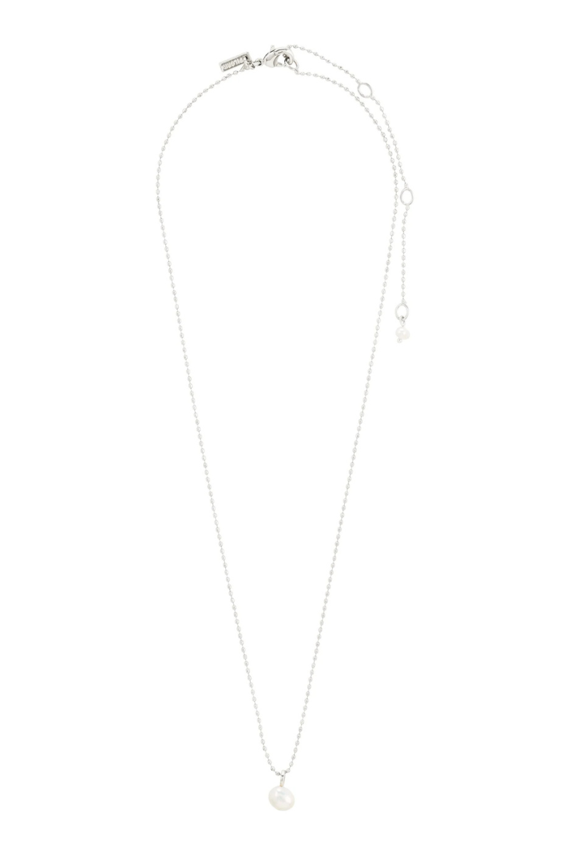 HADLEY SILVER PLATED NECKLACE