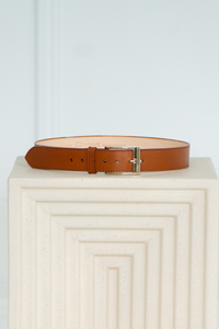 BIRGET LEATHER BELT-TA