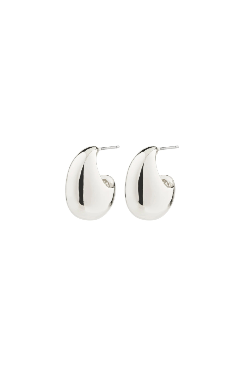 INTENT SILVER PLATED EARRINGS
