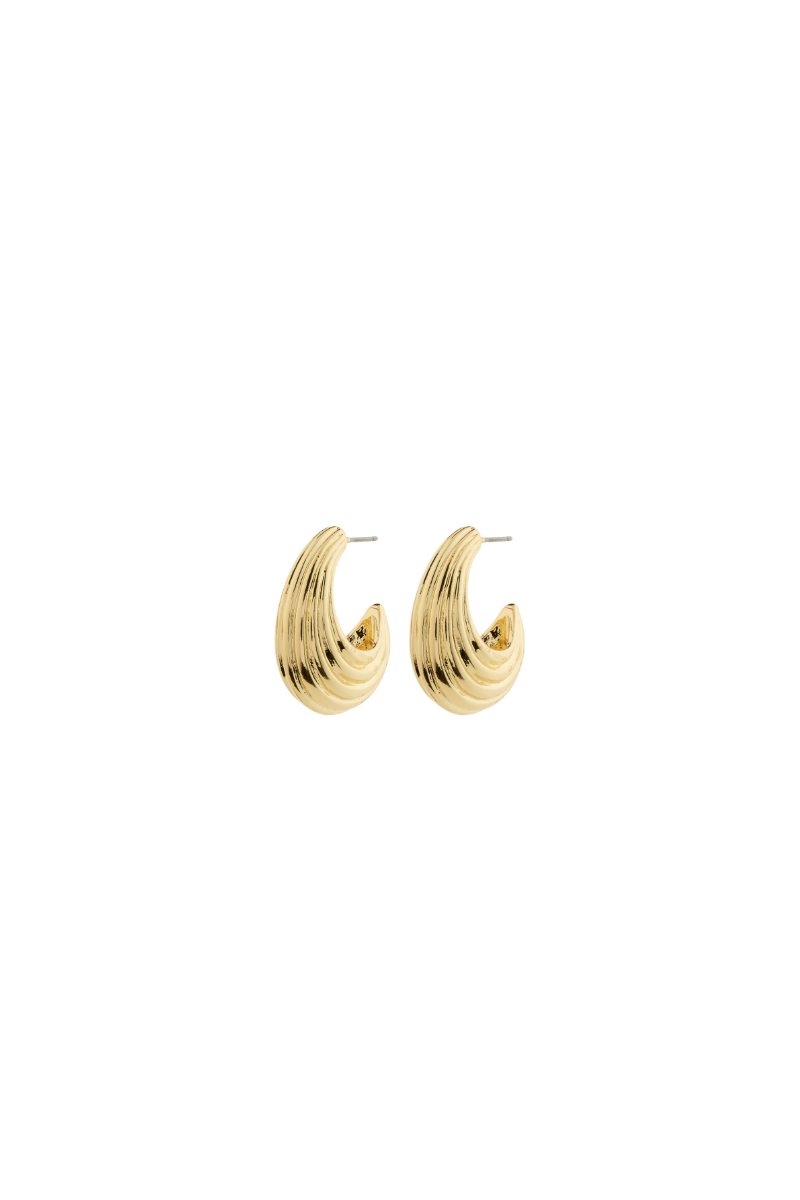 ASLE GOLD PLATED EARRINGS