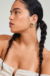 ANNEMETTE GOLD PLATED EARRINGS