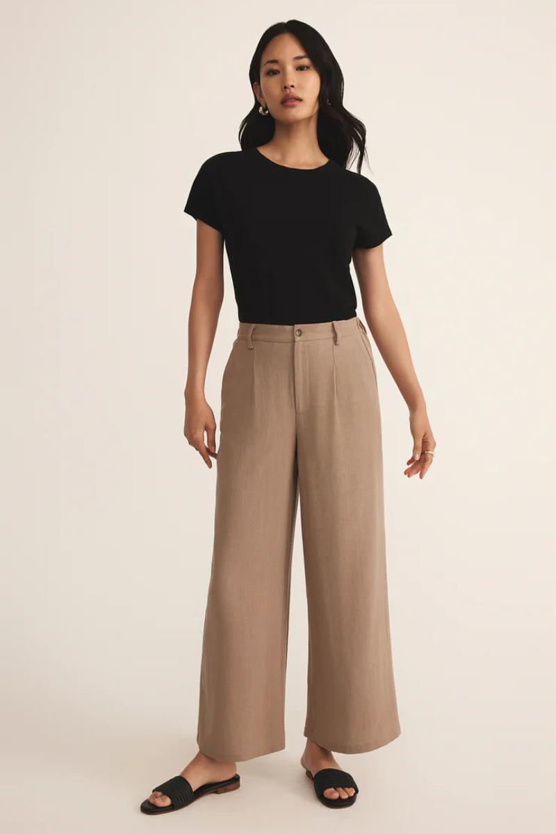 MODERN SLUB TEE-BK