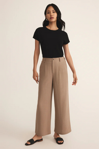 MODERN SLUB TEE-BK