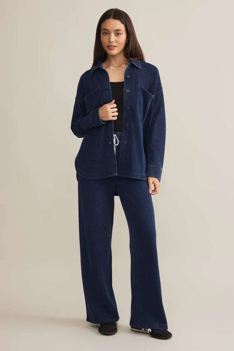ALL DAY KNIT DENIM JACKET-IN