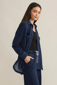 ALL DAY KNIT DENIM JACKET-IN