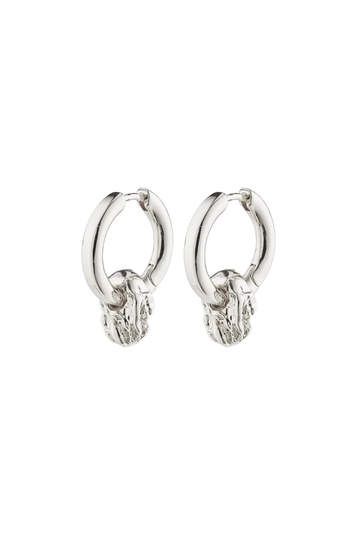 SUN SILVER PLATED EARRINGS