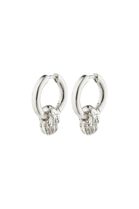 SUN SILVER PLATED EARRINGS