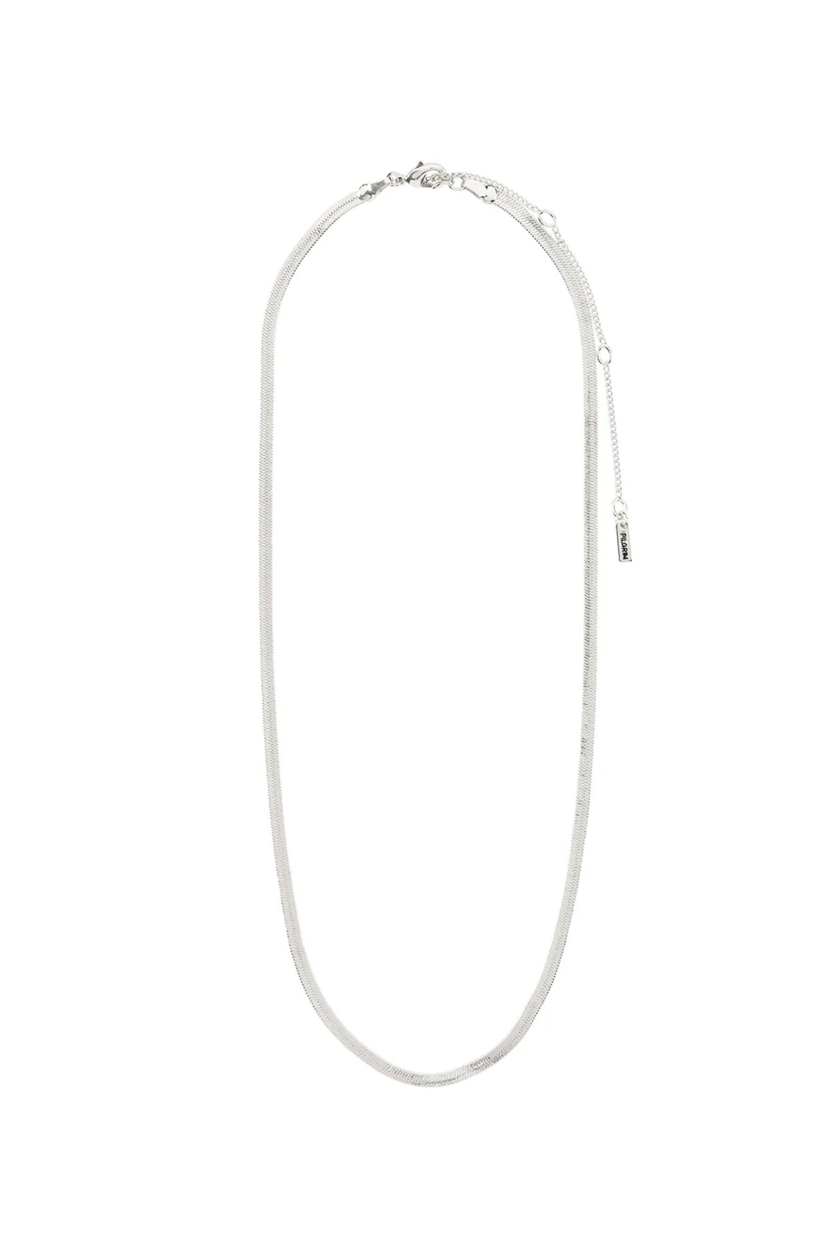 JOANNA SILVER PLATED NECKLACE
