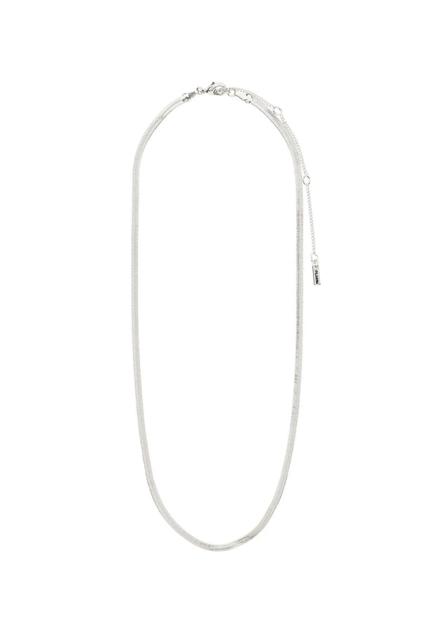 JOANNA SILVER PLATED NECKLACE