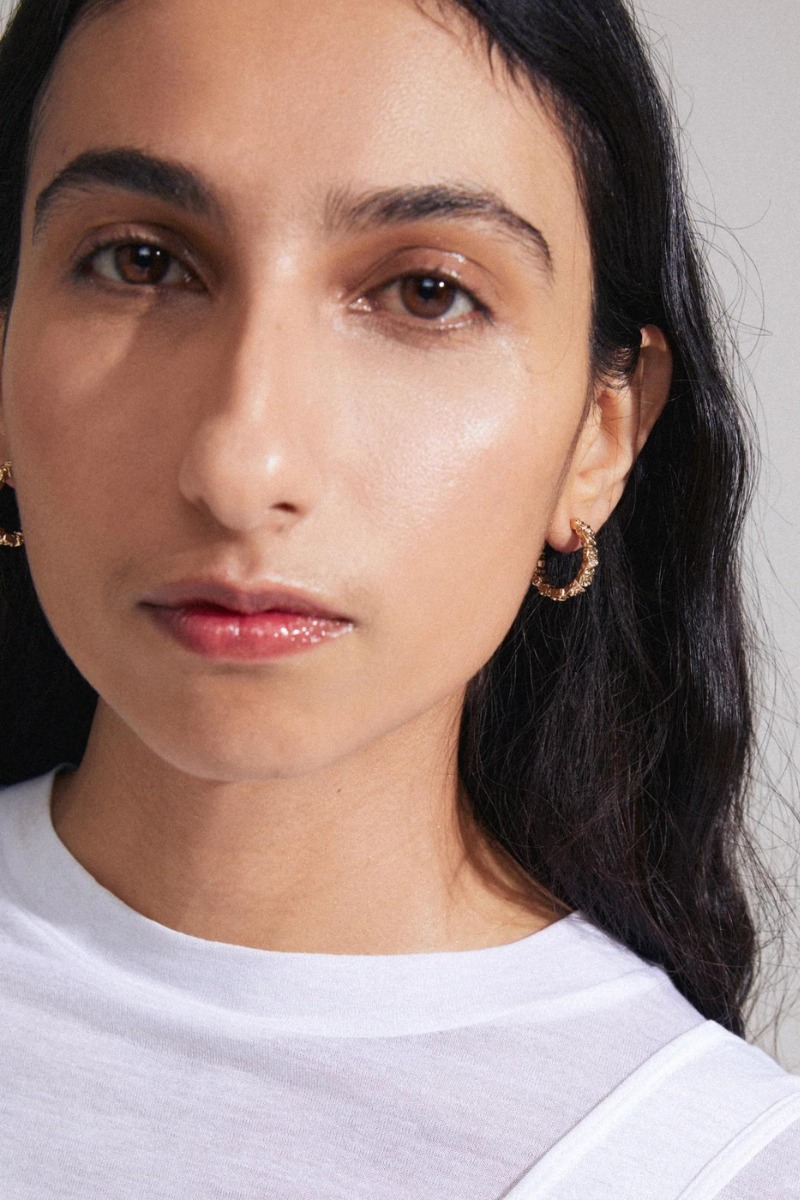 SCOTTIE GOLD PLATED EARRINGS