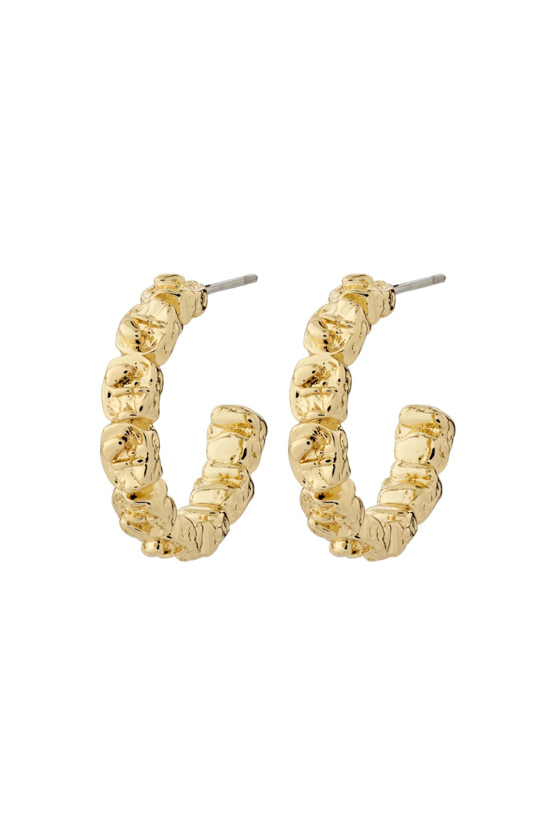 SCOTTIE GOLD PLATED EARRINGS