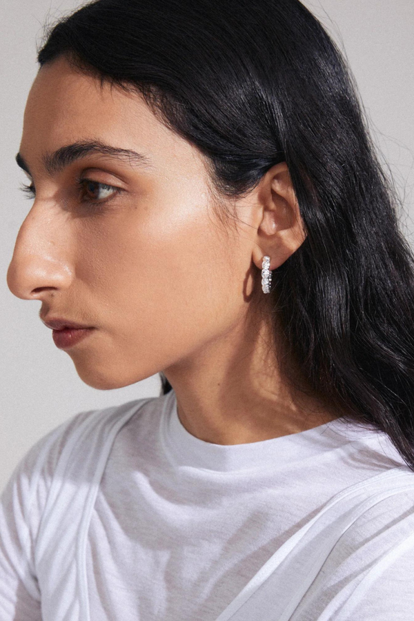 SCOTTIE SILVER PLATED EARRINGS