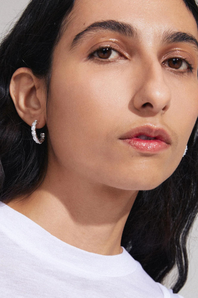 SCOTTIE SILVER PLATED EARRINGS