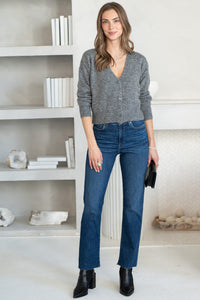 HELLO DARLIN STUD CARDIGAN