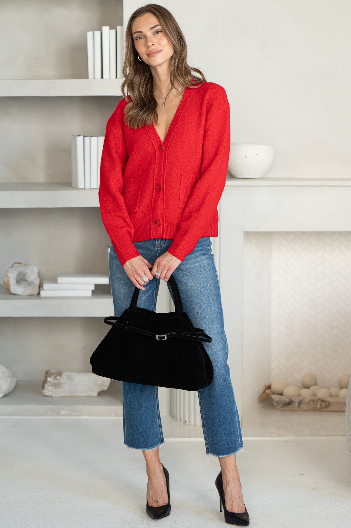 BRAXTON CARDIGAN-RD