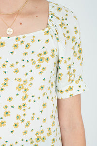 DAPHNE FLORAL TOP-CR