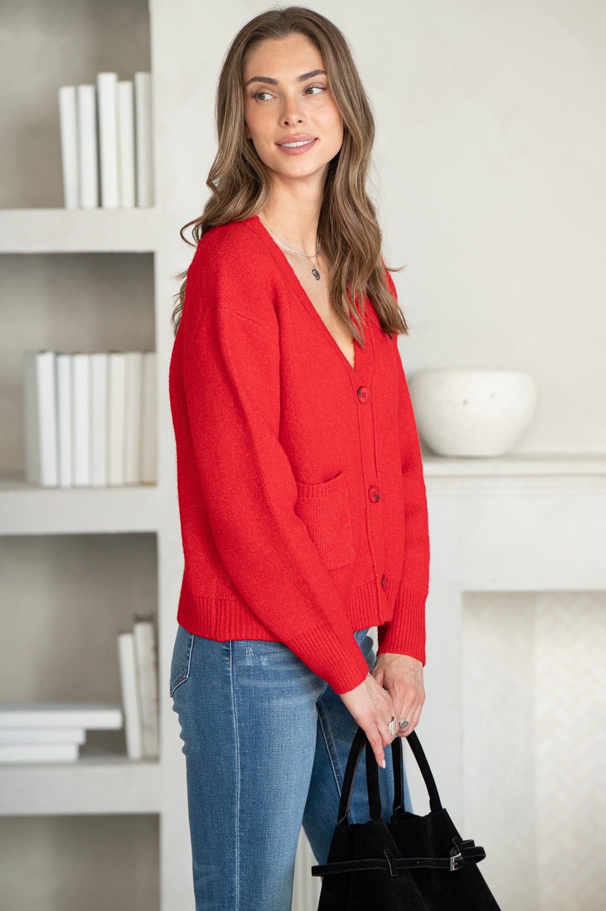 BRAXTON CARDIGAN-RD