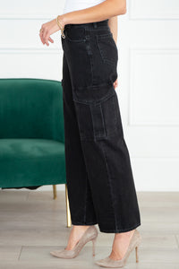 KALUM CARGO JEANS-BK
