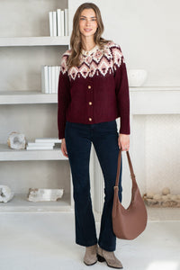 OZZY FAIRISLE CARDIGAN