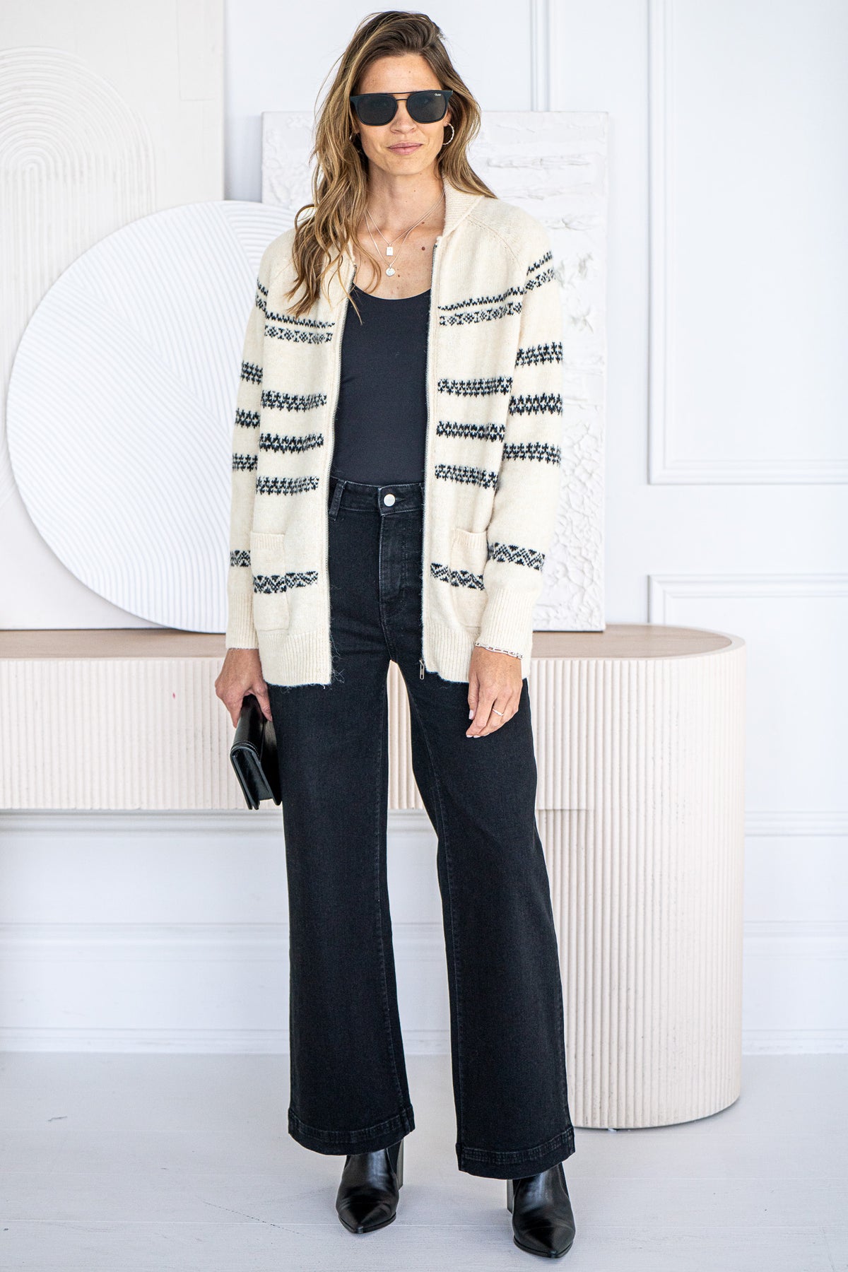 SKI STRIPE SWEATER