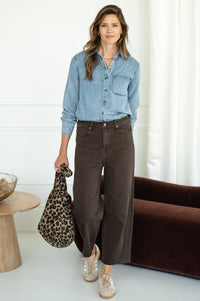 BURKE DENIM SHIRT-BL