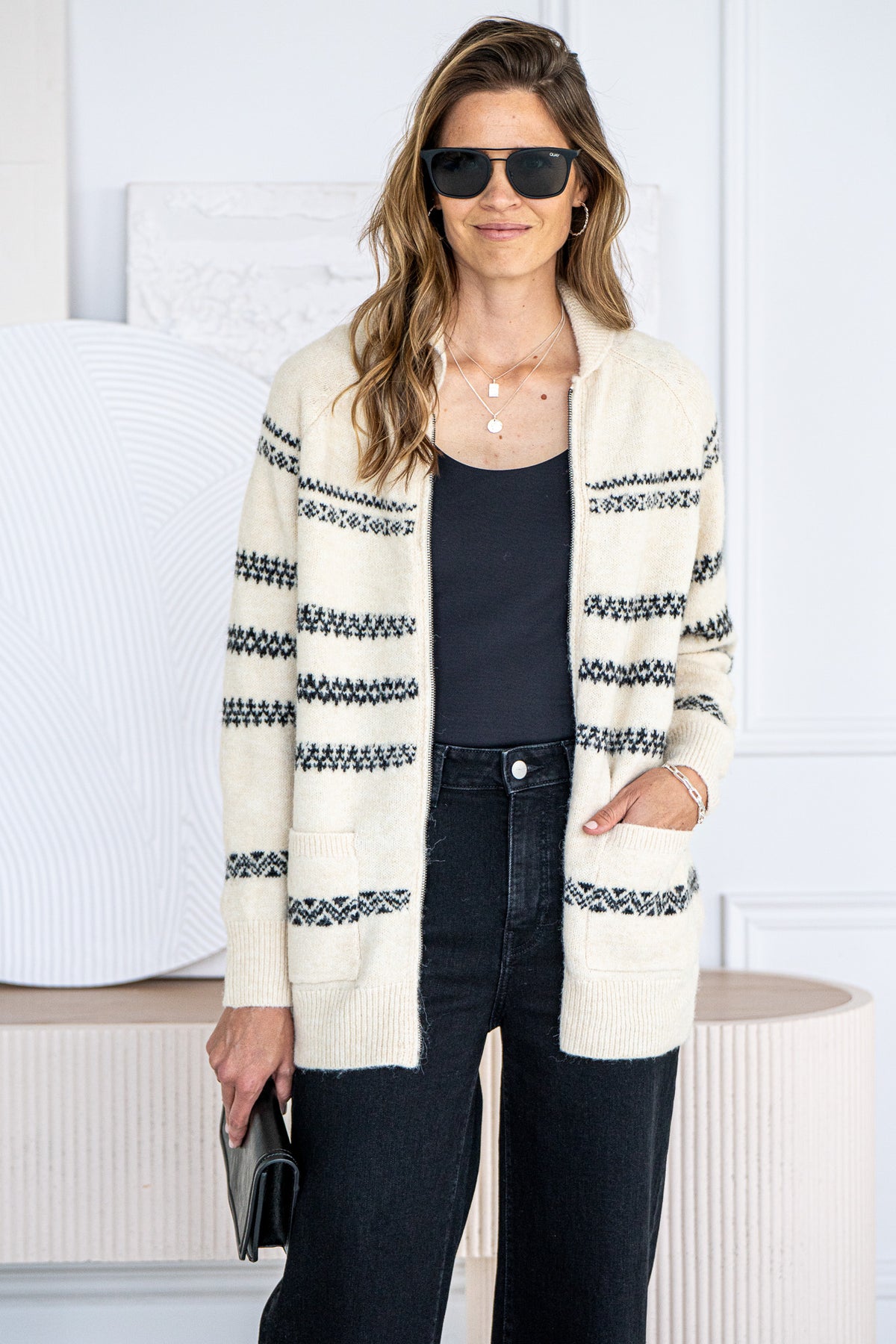 SKI STRIPE SWEATER