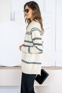 SKI STRIPE SWEATER