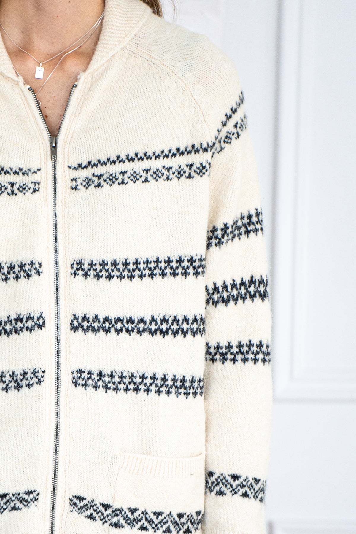 SKI STRIPE SWEATER