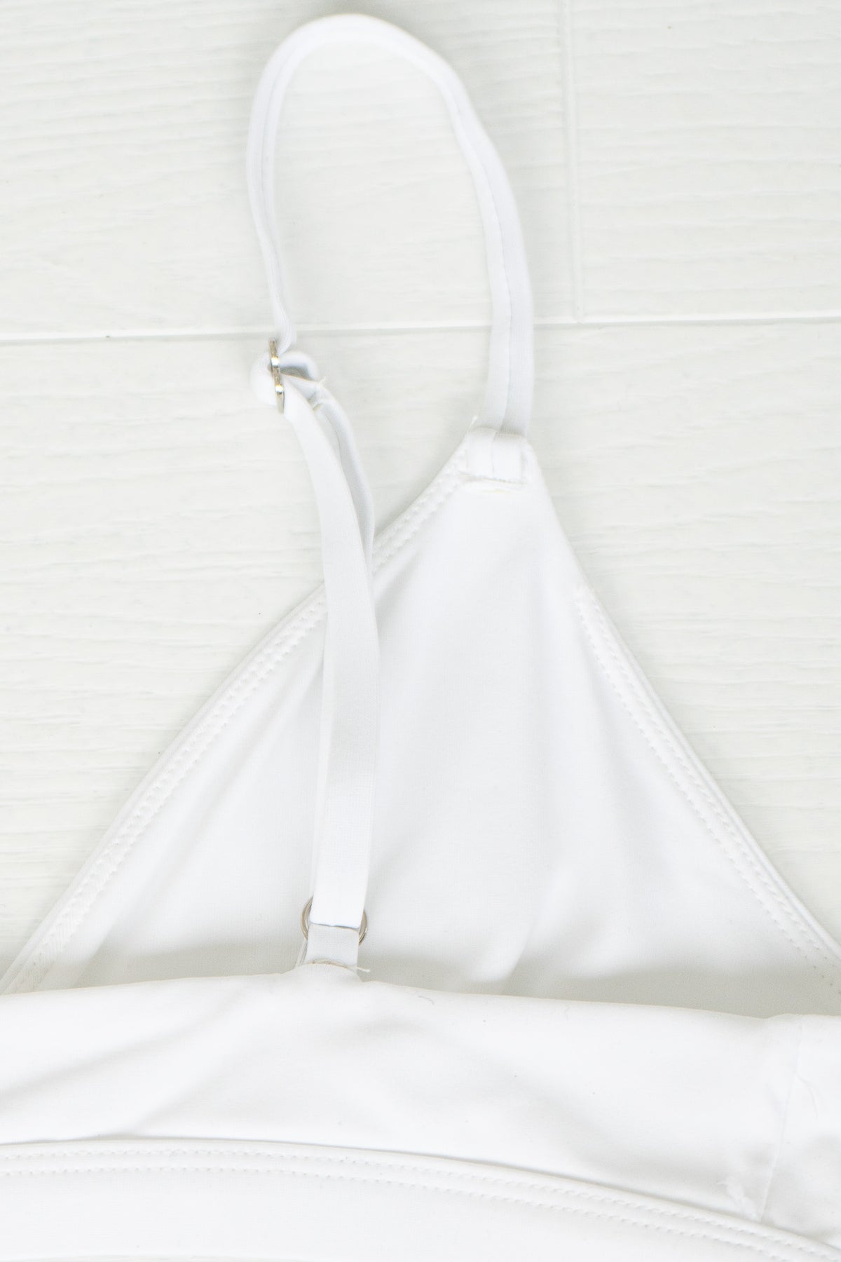 TRIANGLE BRALETTE-WH
