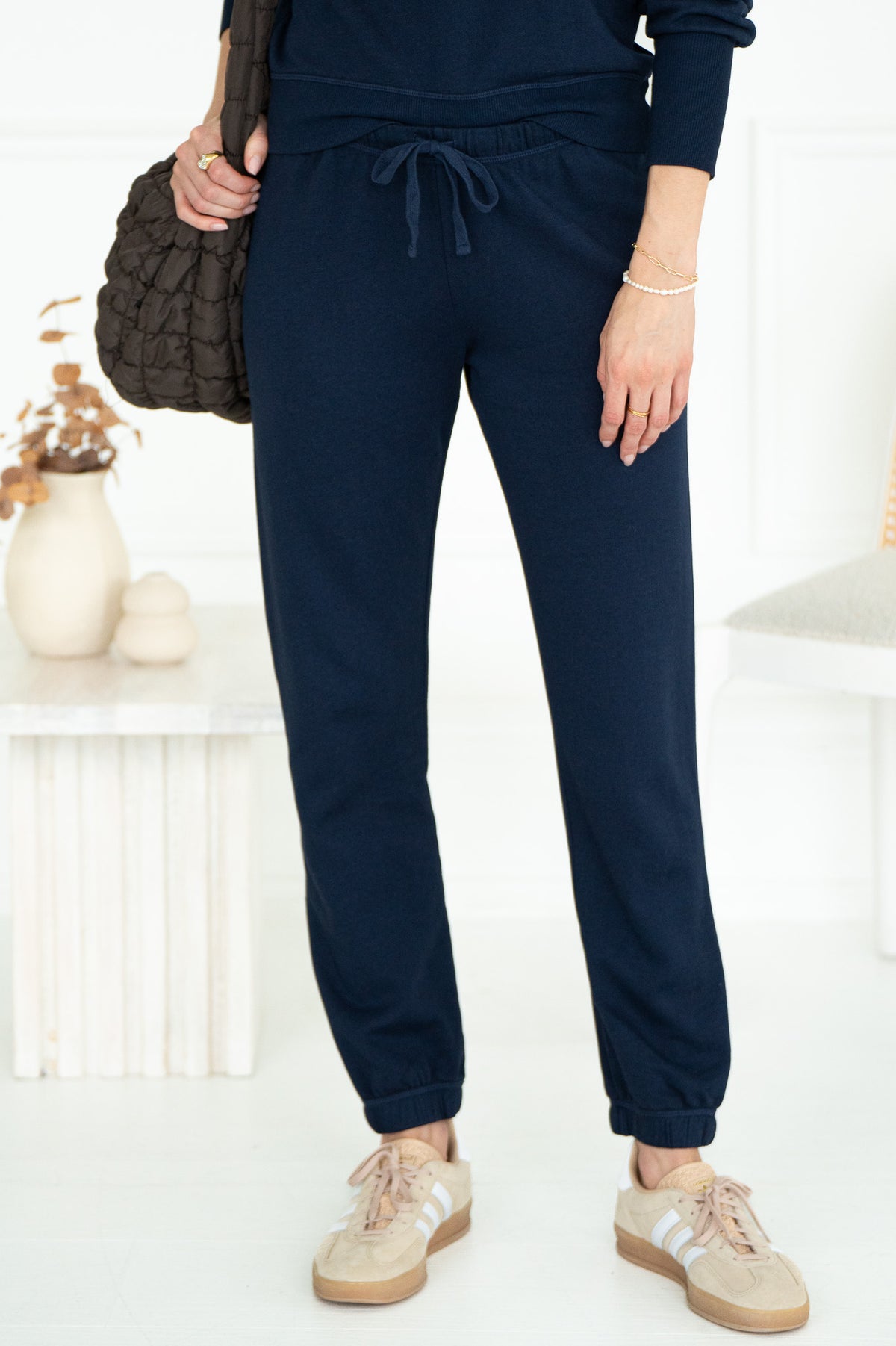 ADLAI COTTON MODAL  JOGGER-BL