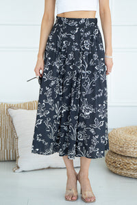 SANTA CRUZ PRINTED SKIRT