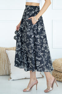 SANTA CRUZ PRINTED SKIRT