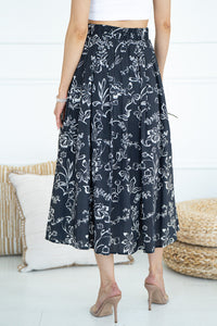 SANTA CRUZ PRINTED SKIRT