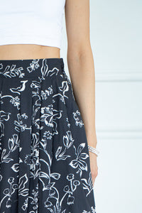 SANTA CRUZ PRINTED SKIRT