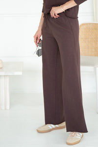 KIAN COTTON FRENCH TERRY TRACK PANTS