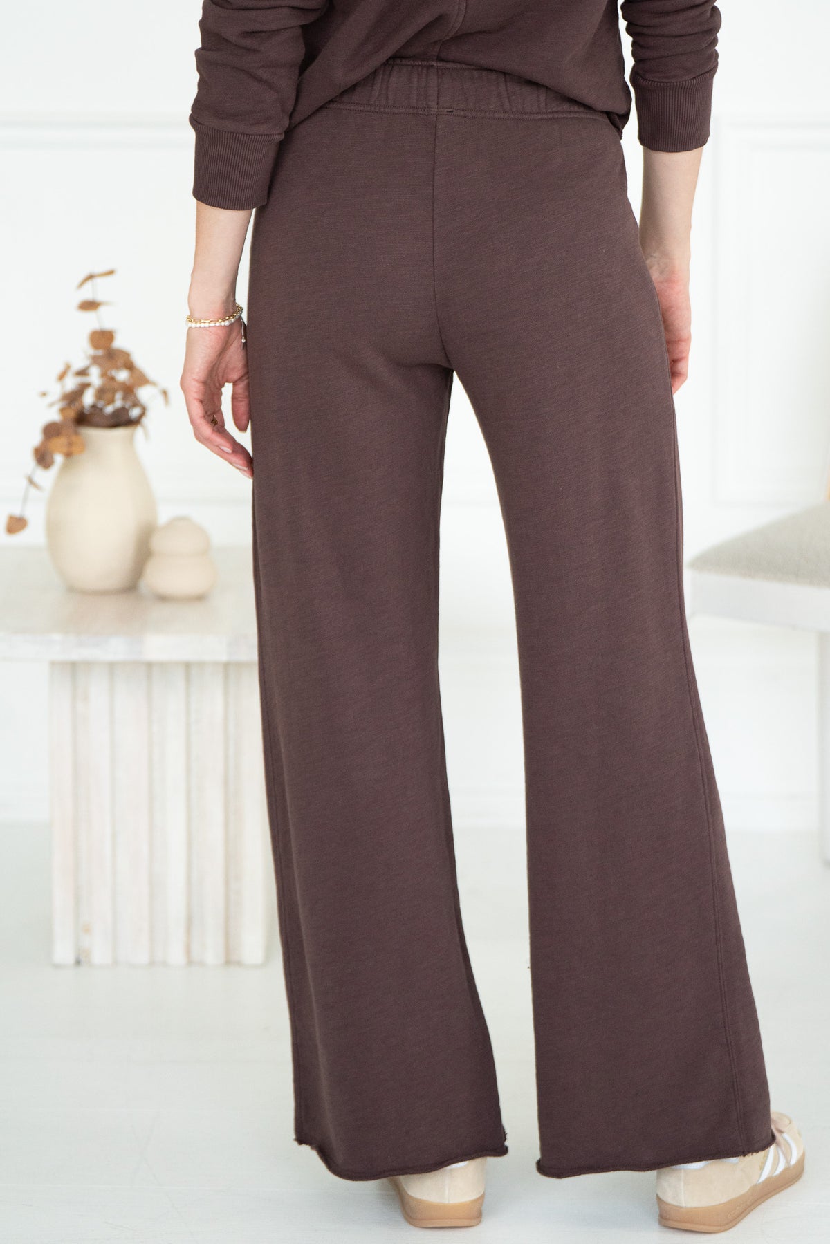 KIAN COTTON FRENCH TERRY TRACK PANTS