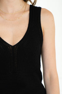PIYA V NECK KNIT TANK