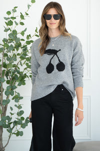 LOU CHERRY SWEATER